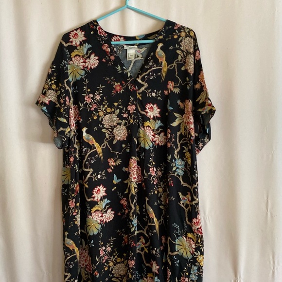 H&M GP & J Baker Floral V-Neck Dress. Size 12. - Picture 6 of 6